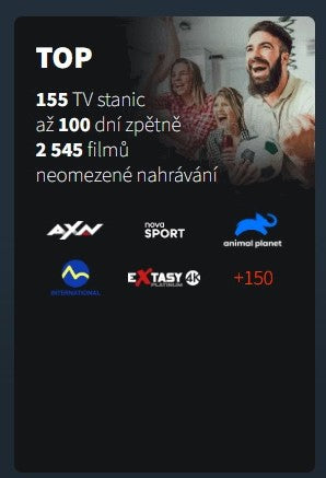 LEPSI TV CZ Top package for 3, 6 or 12 months