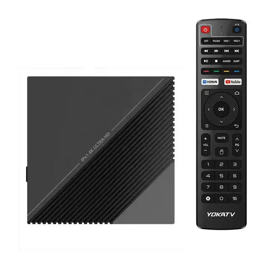 MECOOL YOKATV IPx1 4K UHD Smart Tv Box Android 11 NEW 2023 + Antik tv voucher for 3 months