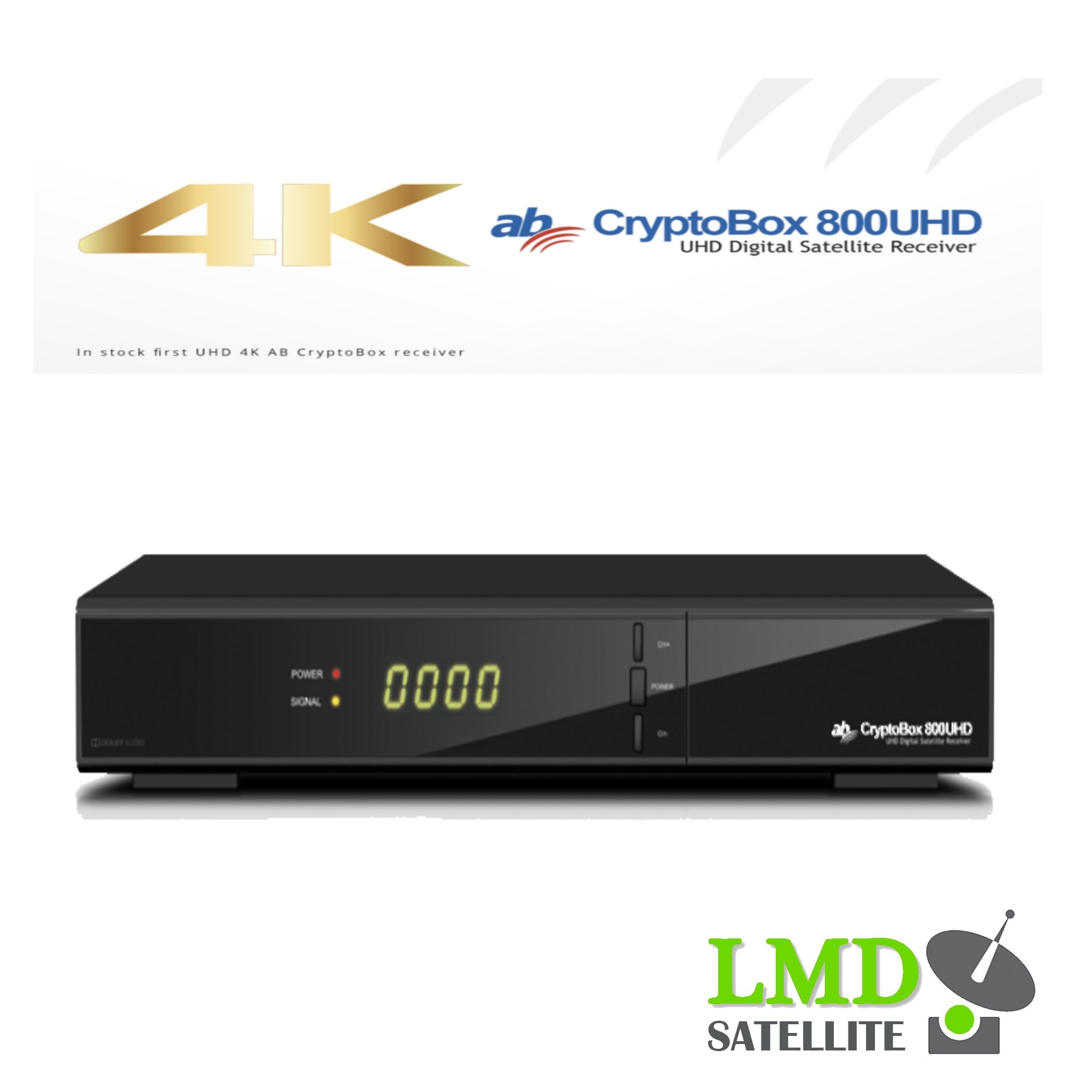 ***NEW*** AB CryptoBox 800 UHD 4K H.265 HEVC
