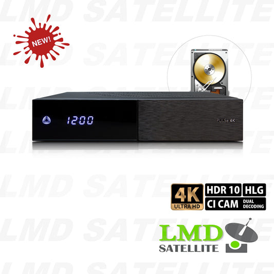 AB PULSe 4K (2x tuner DVB-S2X  +  1TB HDD)