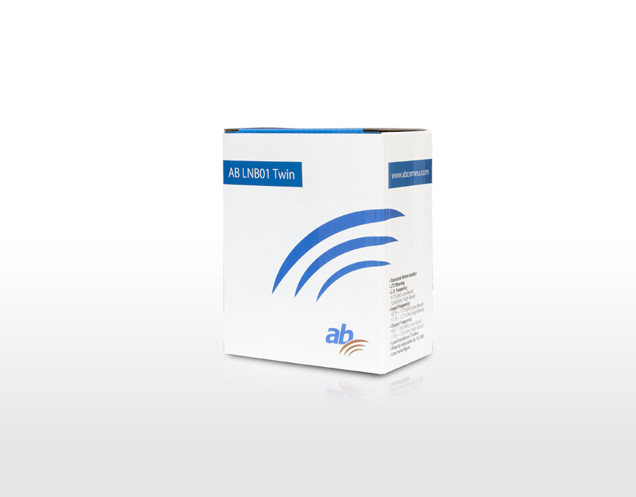 AB LNB Twin 0,1dB 4K LTE filter Blue Edition
