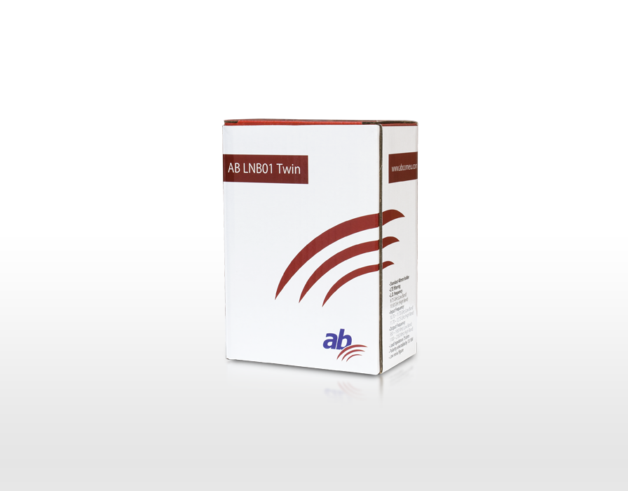 AB LNB Twin 0,1dB 4K LTE filter Red Edition