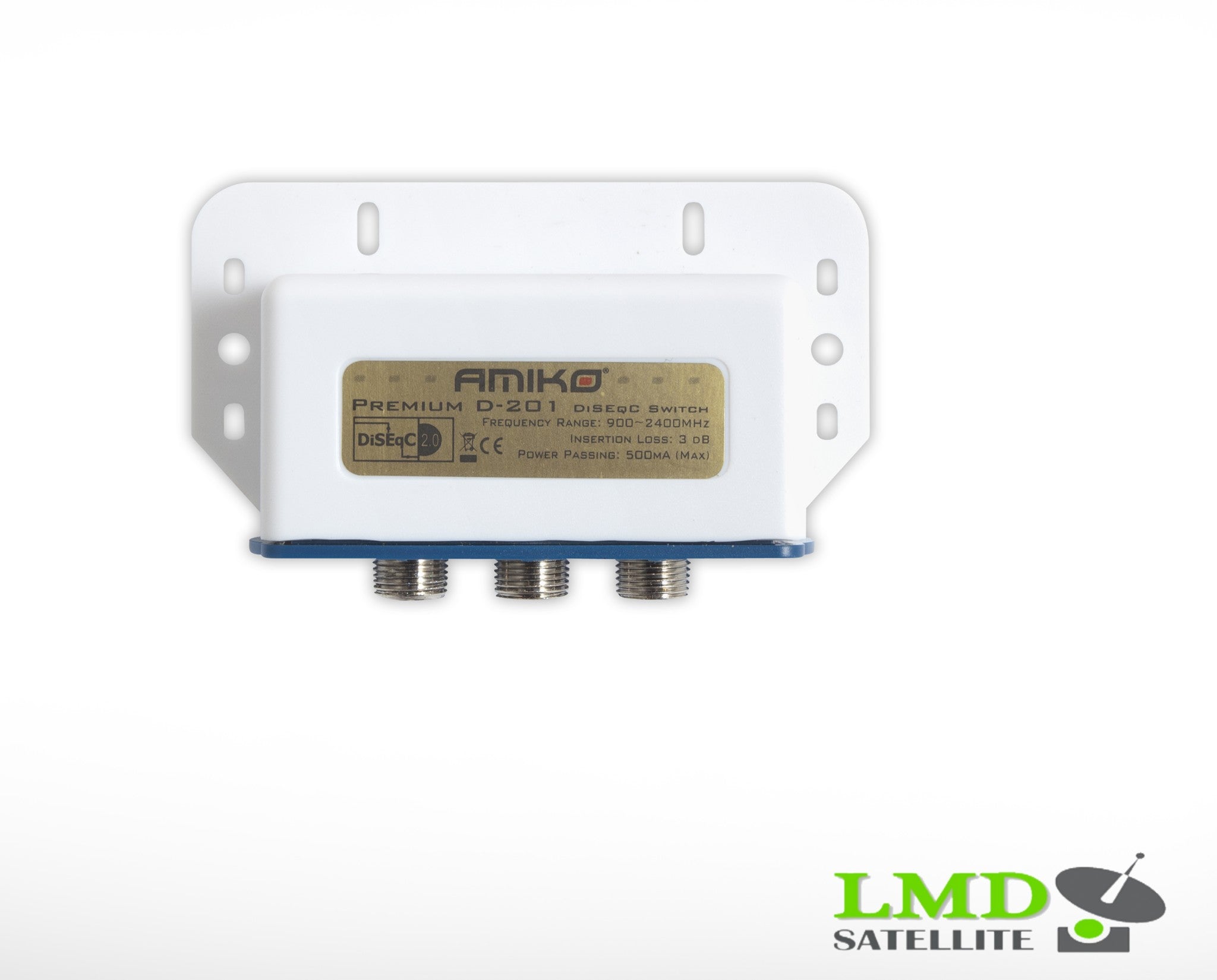 Amiko 2 way DiseqC PREMIUM D-2/1 OUTDOOR Switch (2x1)
