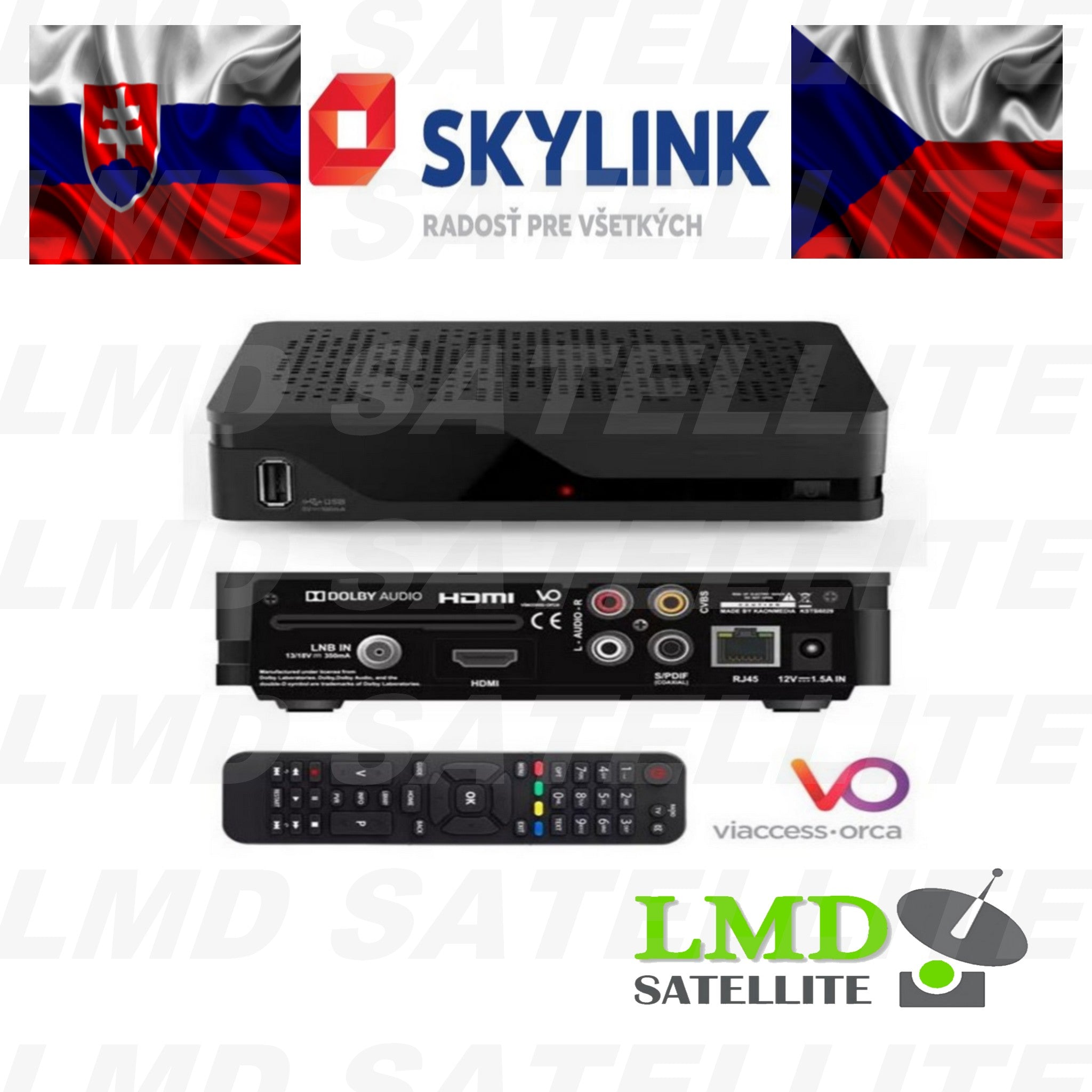 KAON MZ-52 Skylink ready Viaccess DVB-S2 FullHD