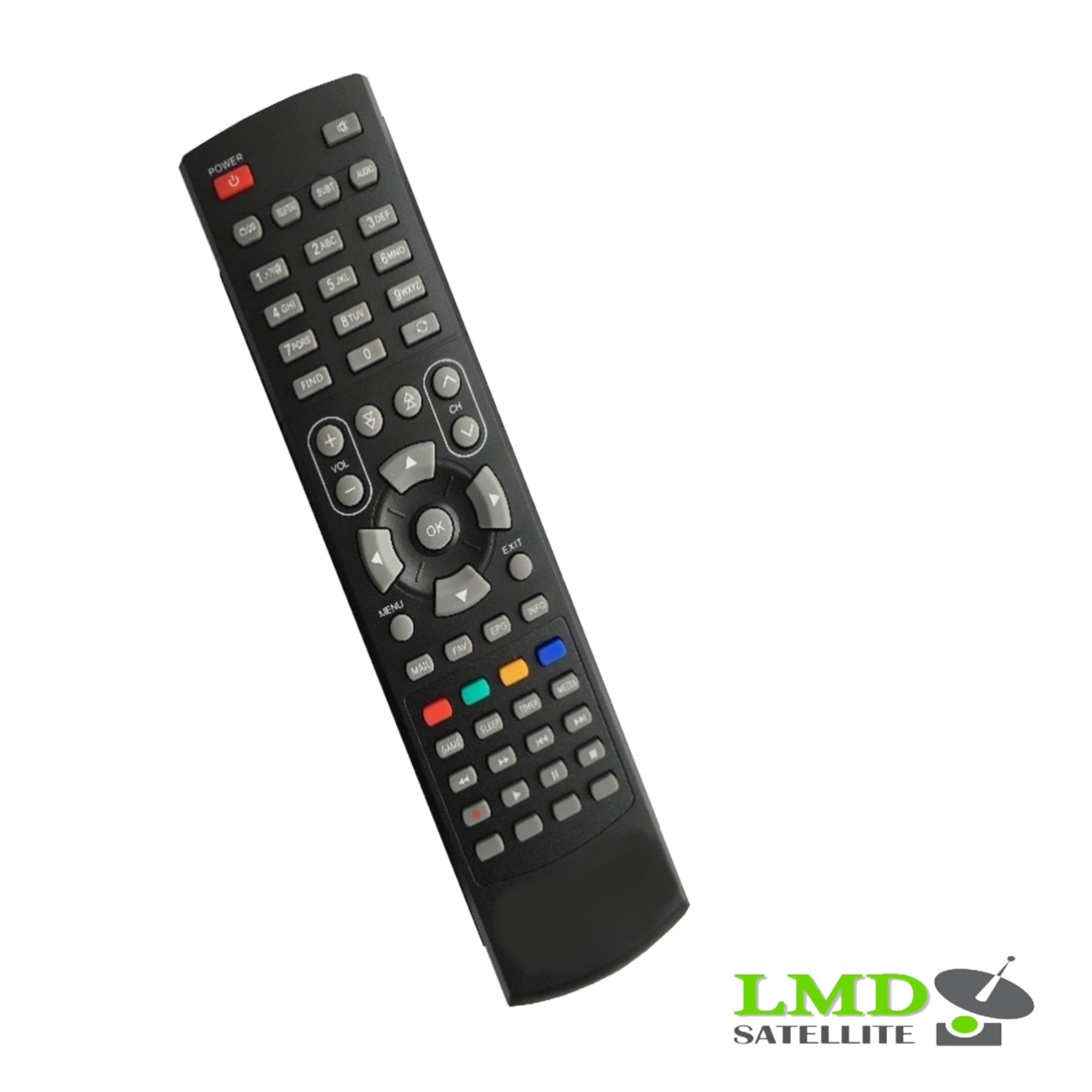 Original Remote control Zircon Jazz, Amiko SHD8550, Synaps ZR300