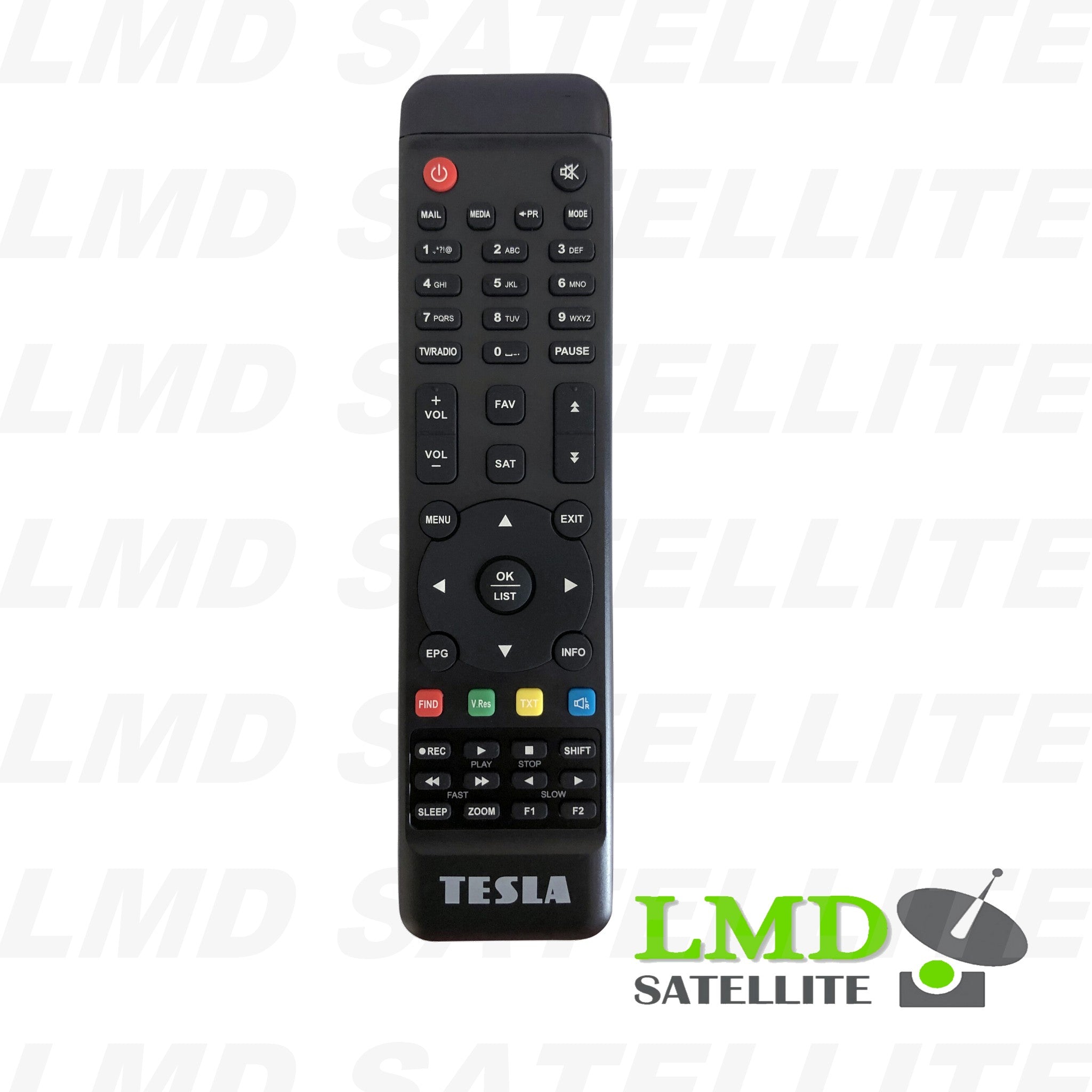 Original TESLA TE-3000 remote control