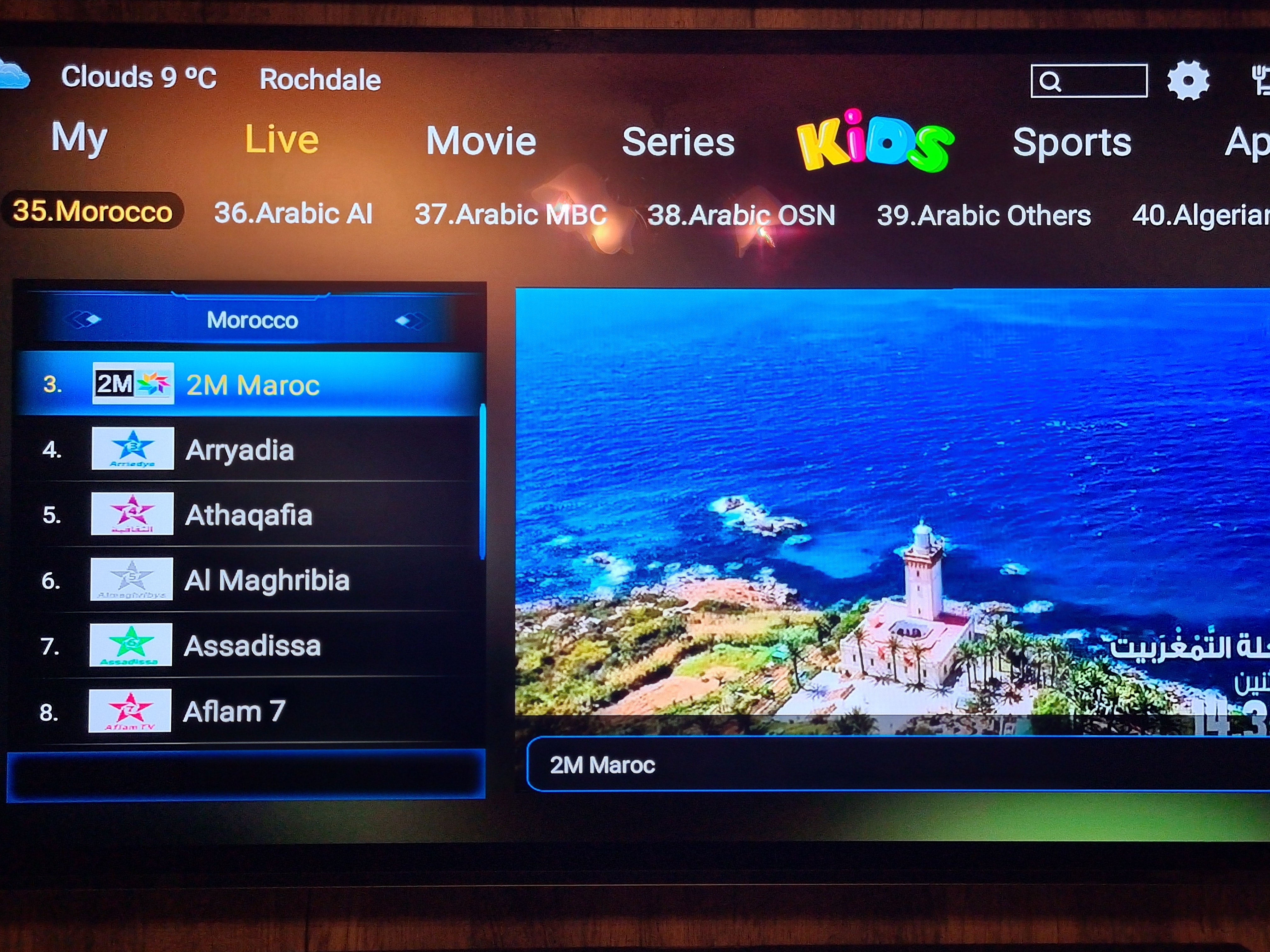 Q8 Android box 4GB 32GB IPTV Lifetime Smart TV Box Android 12 4K UHD