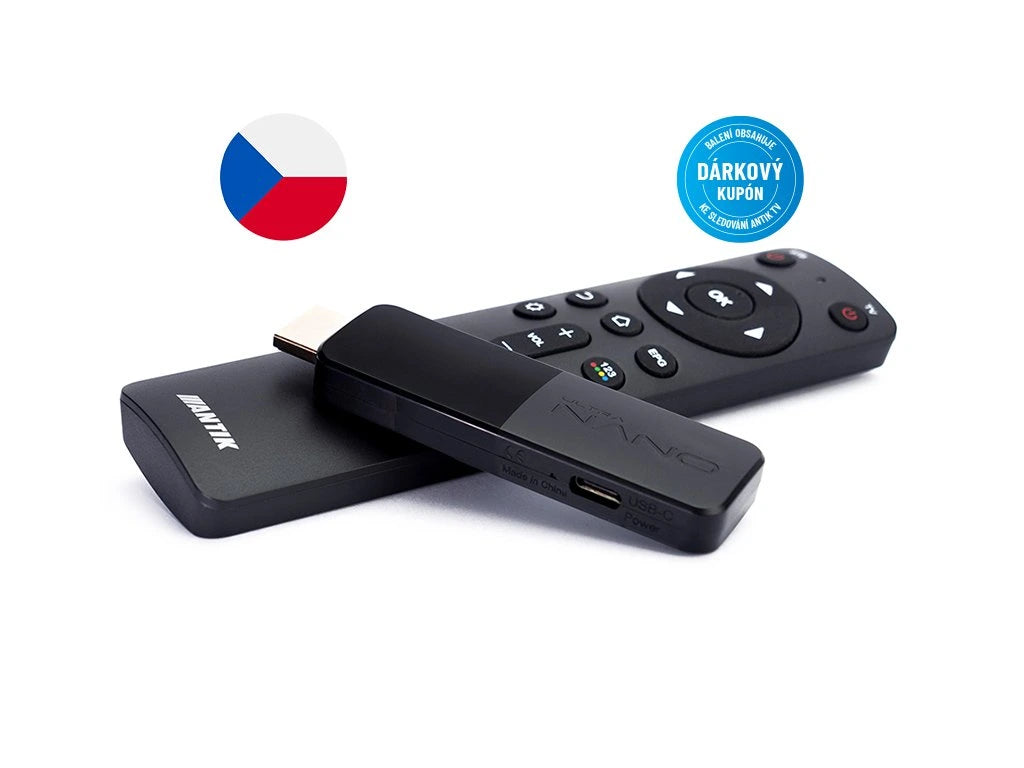 ANTIK TV CZ Ultra Nano Tv stick