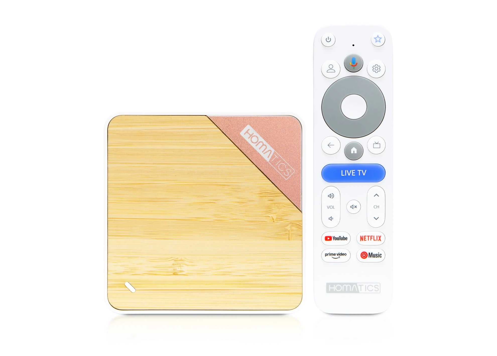 Homatics Box 4K V2 AI-SR Android 14 with Google tv