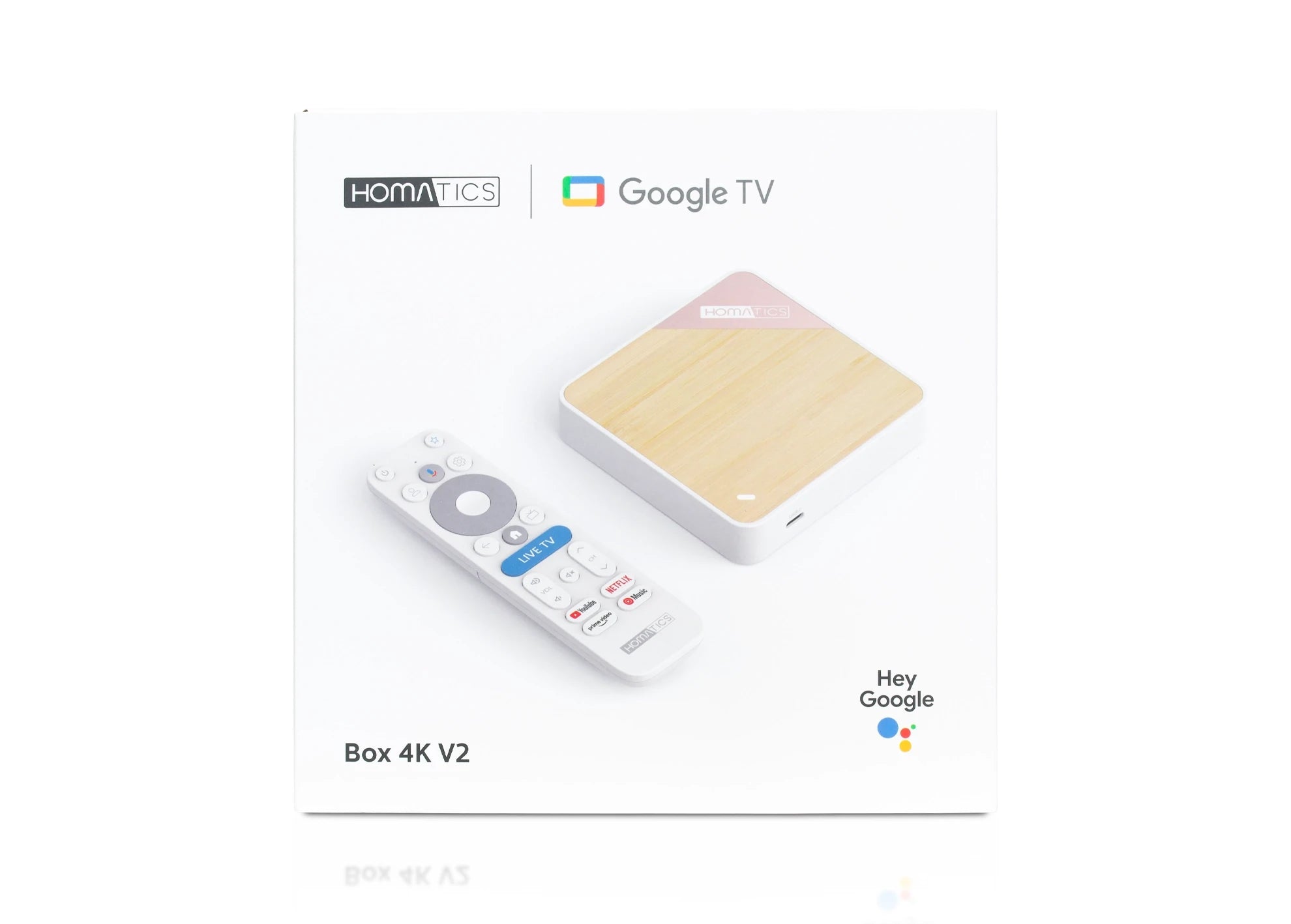 Homatics Box 4K V2 AI-SR Android 14 with Google tv