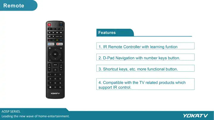 MECOOL YOKATV IPx1 4K UHD Smart Tv Box Android 11 NEW 2023