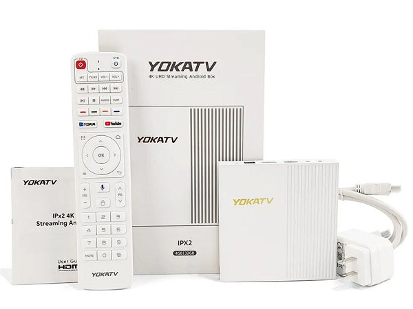 MECOOL YOKATV IPx2, Android 11, 4K UHD, 4+32 GB NEW 2023 + Antik tv FREE voucher na 3 mesiace