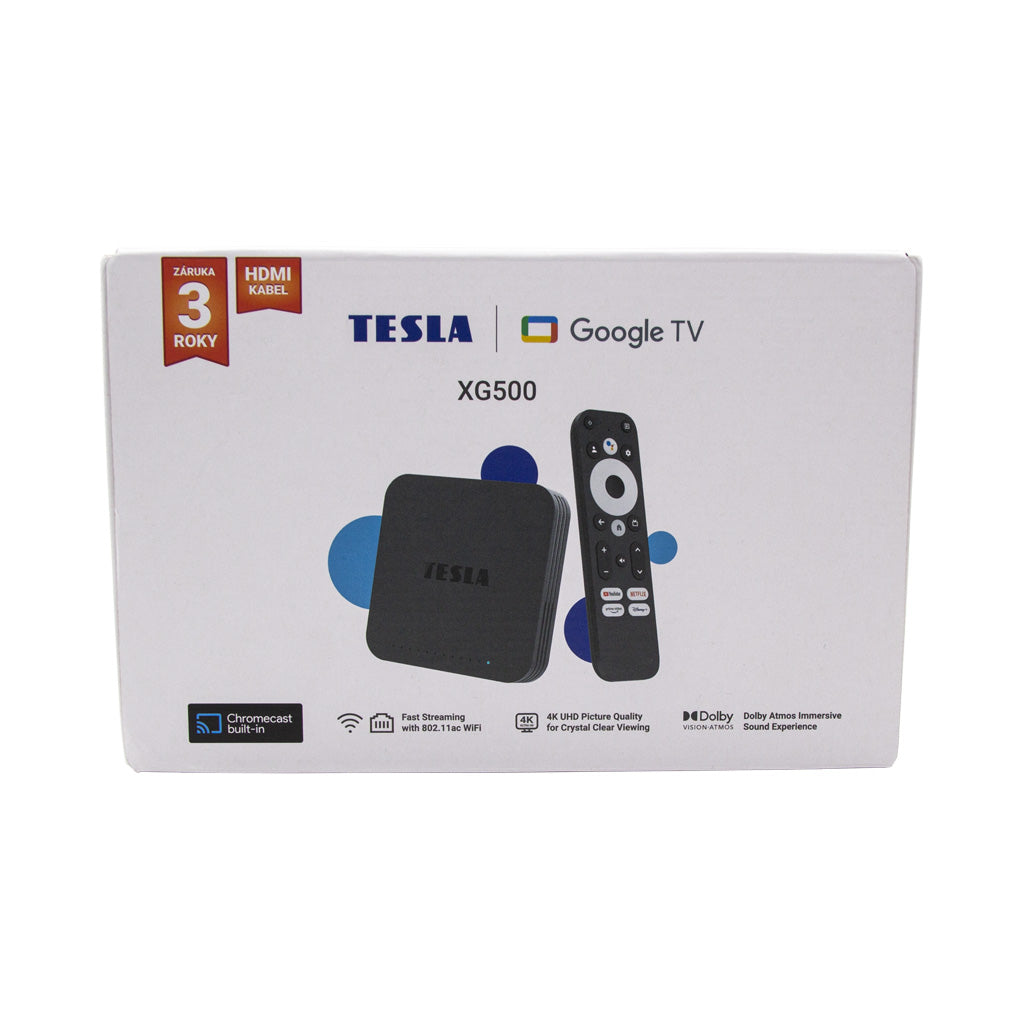 ANTIK TV SK & CZ TESLA MediaBox XG500 Google TV - multimedia player