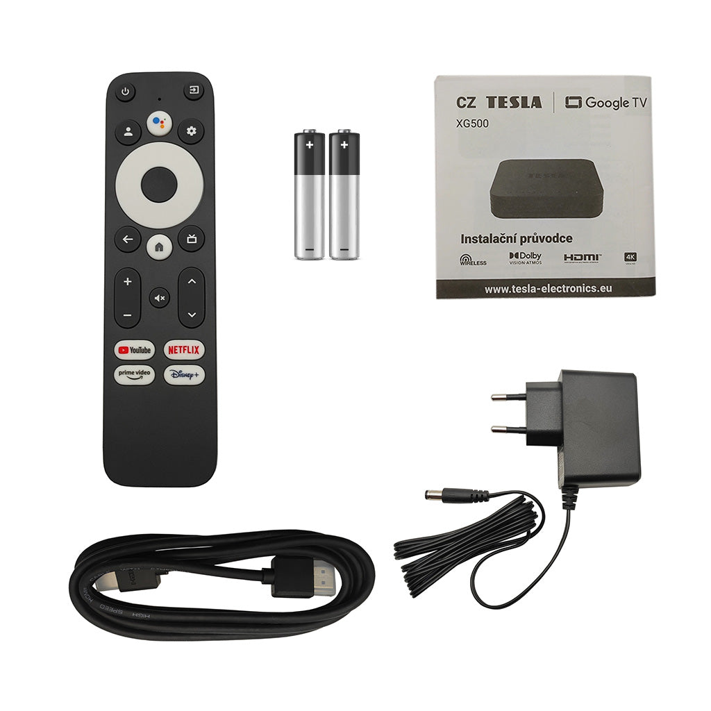 ANTIK TV SK & CZ TESLA MediaBox XG500 Google TV - multimedia player