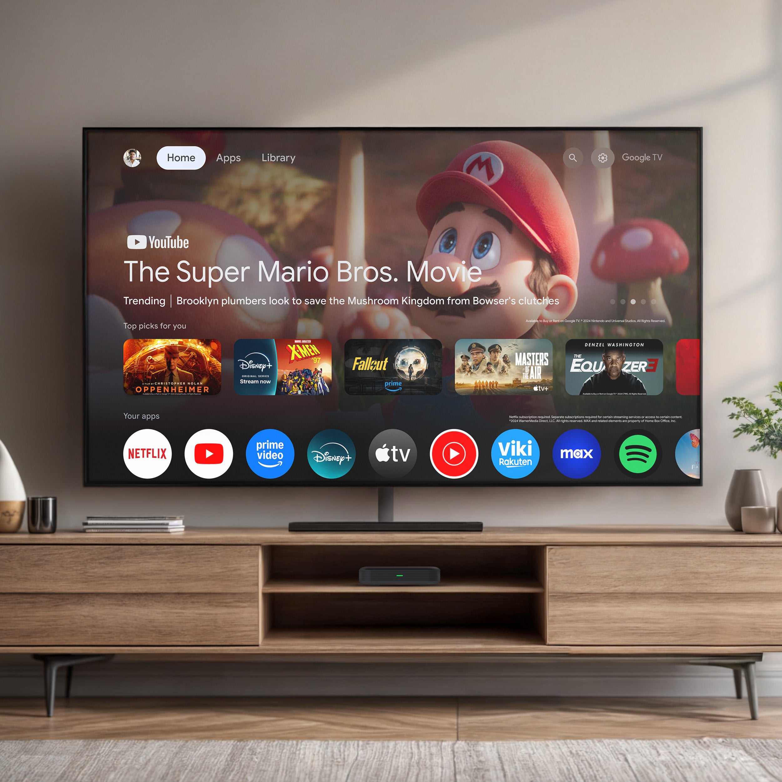 TESLA MediaBox XG600 Google TV - UHD multimedia player