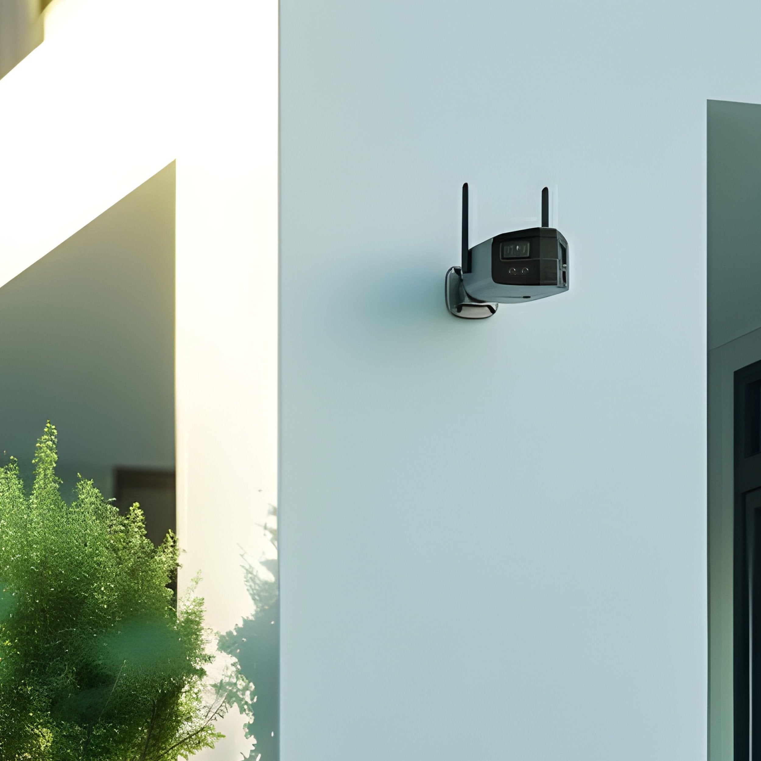 TESLA SecureQ SC35 - outdoor smart camera Wide panoramic view 185°