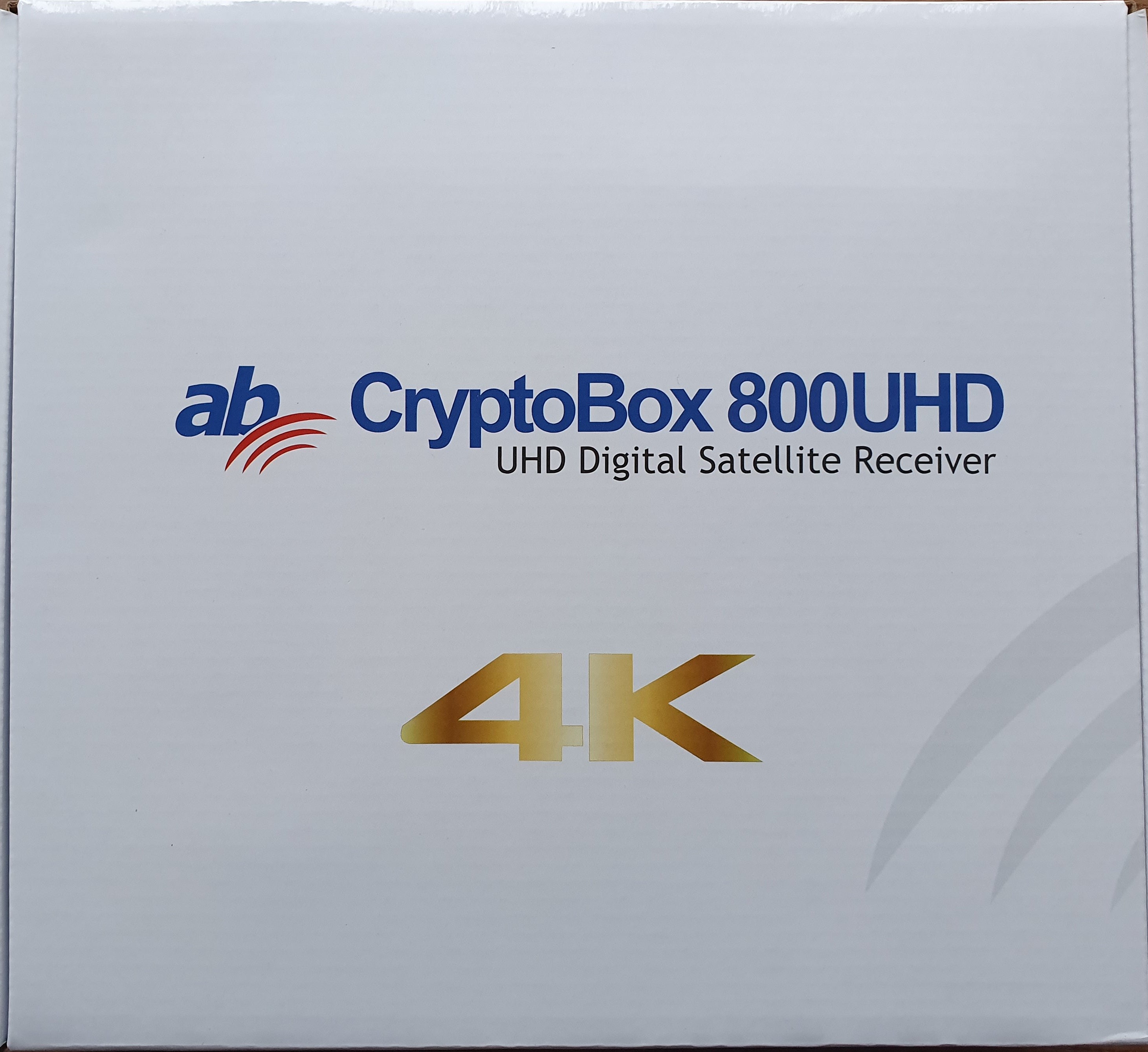 ***NEW***   AB CryptoBox 800 UHD 4K H.265 HEVC