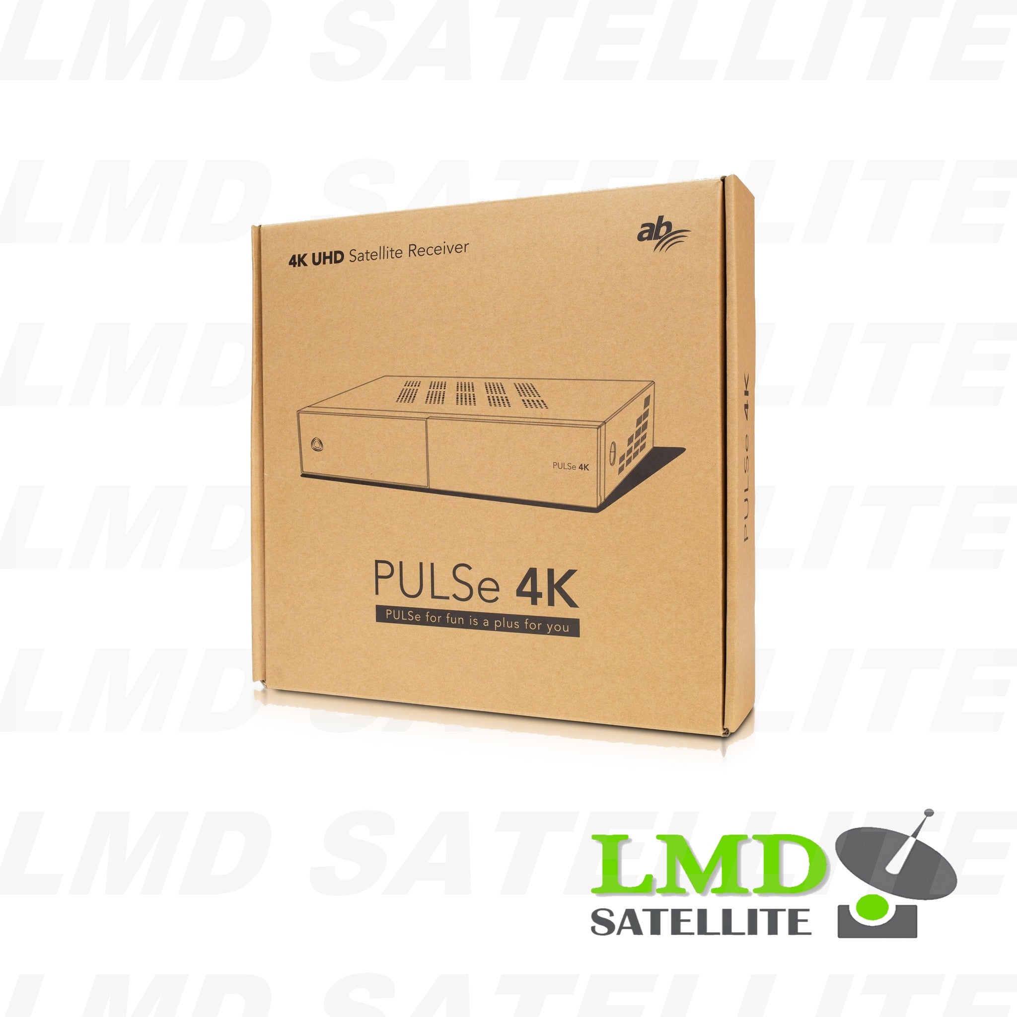 AB PULSe 4K (2x tuner DVB-S2X  +  1TB HDD)
