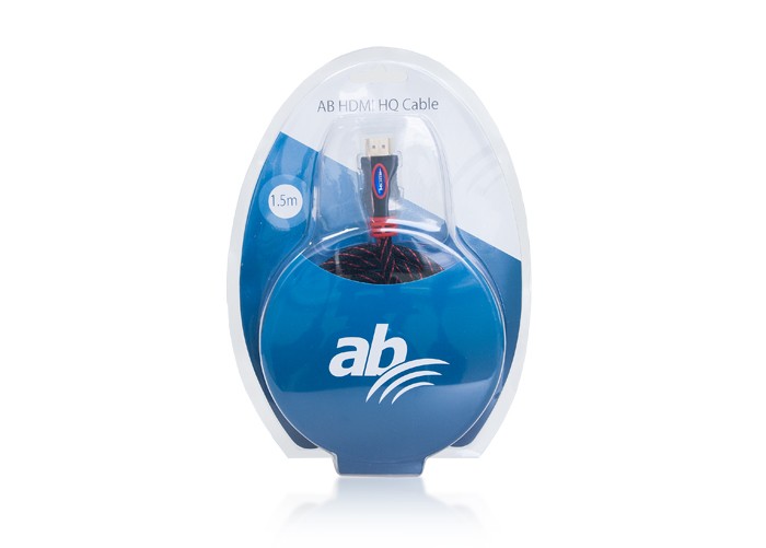 HDMi Cable AB HQ 1.5m V1.4 Gold