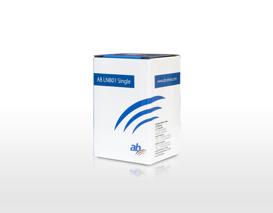 AB LNB Single 0,1dB 4K LTE filter Blue Edition