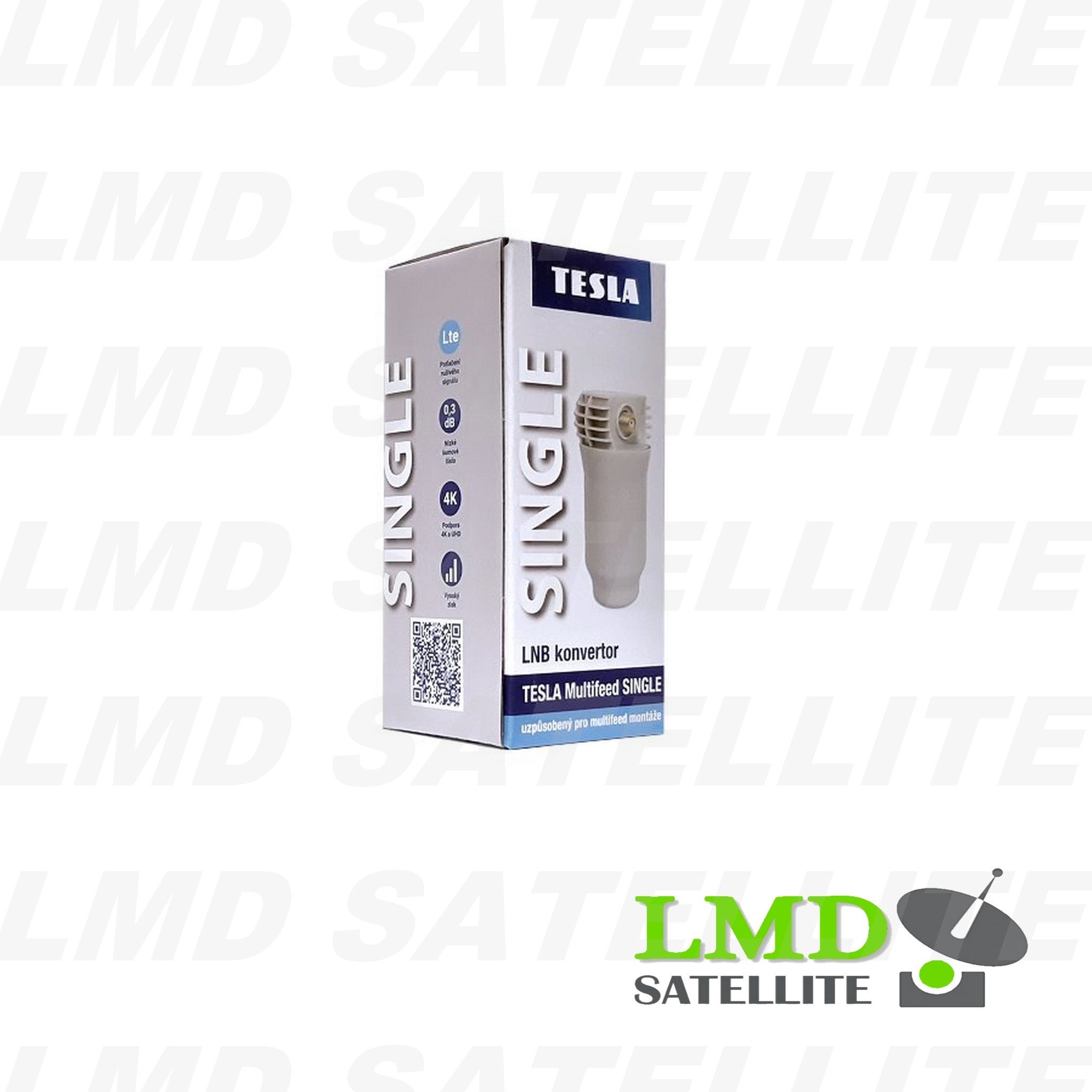 TESLA Multifeed Single LNB converter with LTE filter