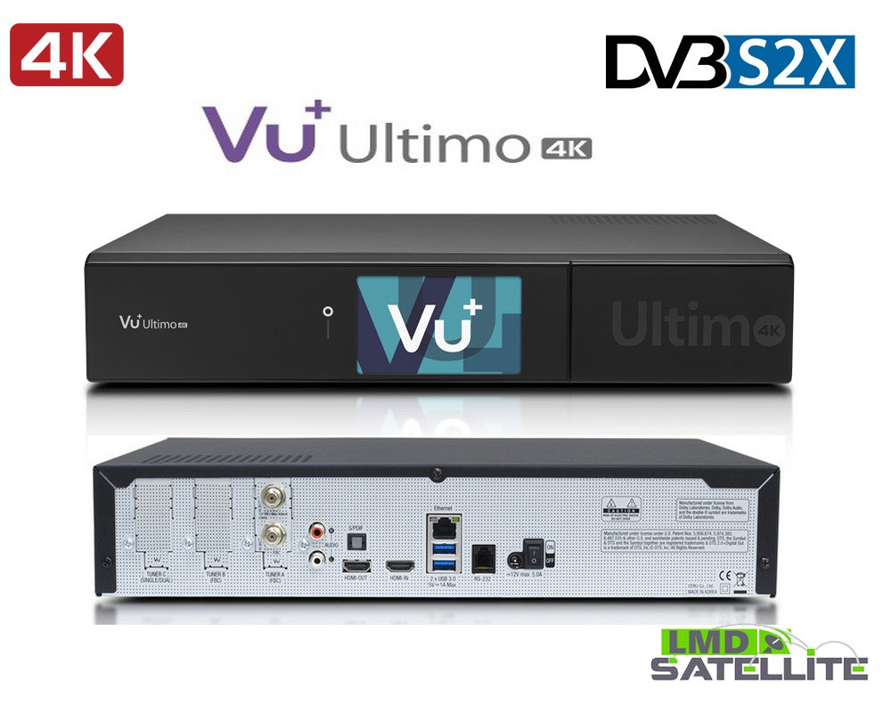 VU+ Ultimo 4K 1x Dual FBC-S/S2/S2X