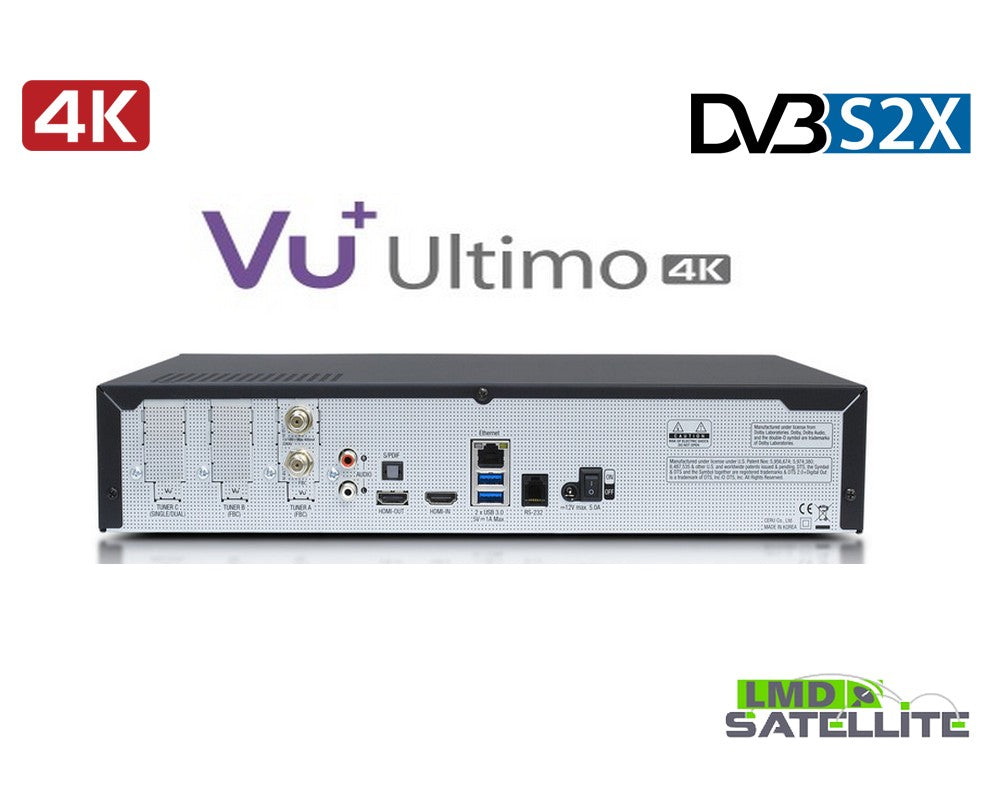 VU+ Ultimo 4K 1x Dual FBC-S/S2/S2X