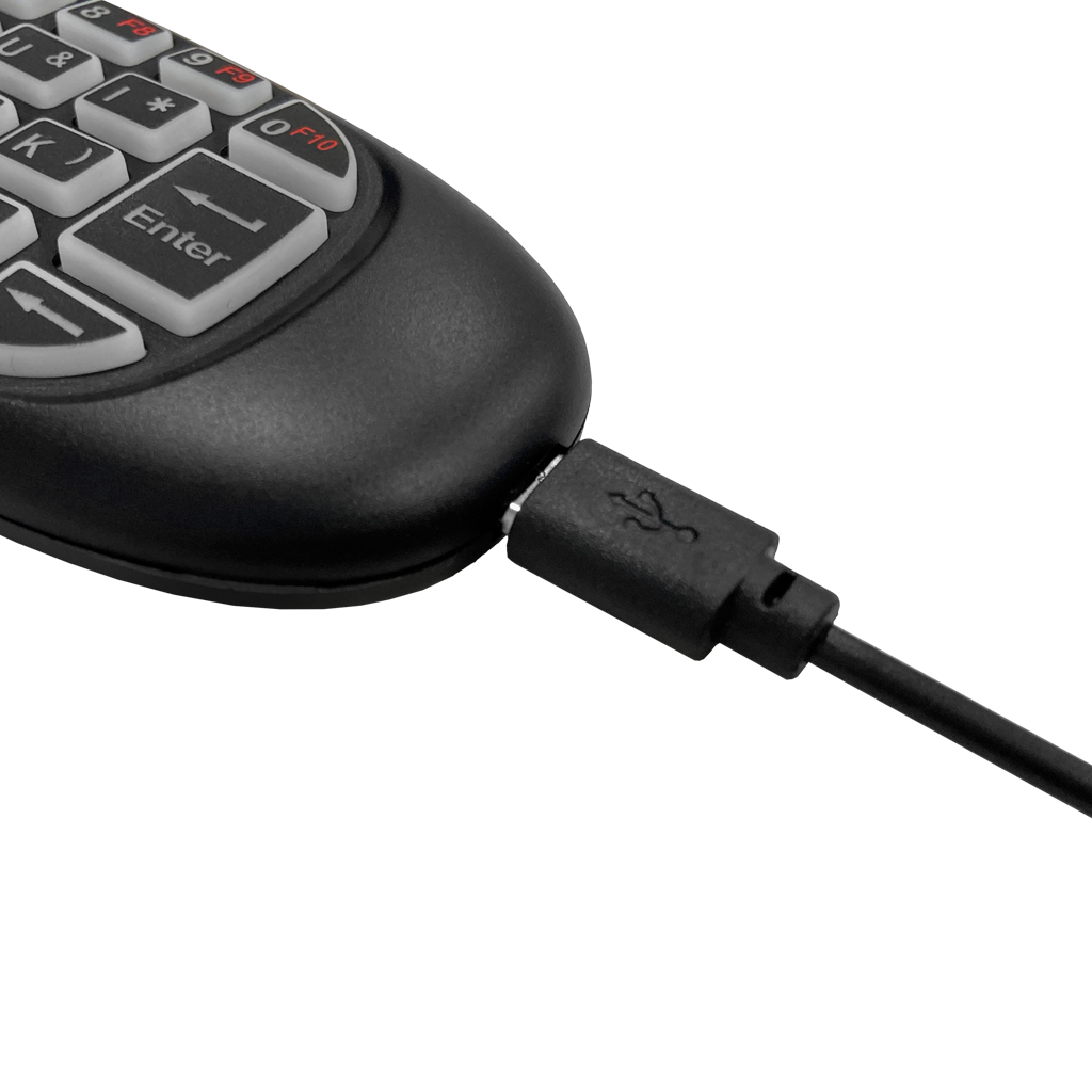 TESLA DEVICE WK180 - 2IN1 WIRELESS KEYBOARD WITH REMOTE CONTROL