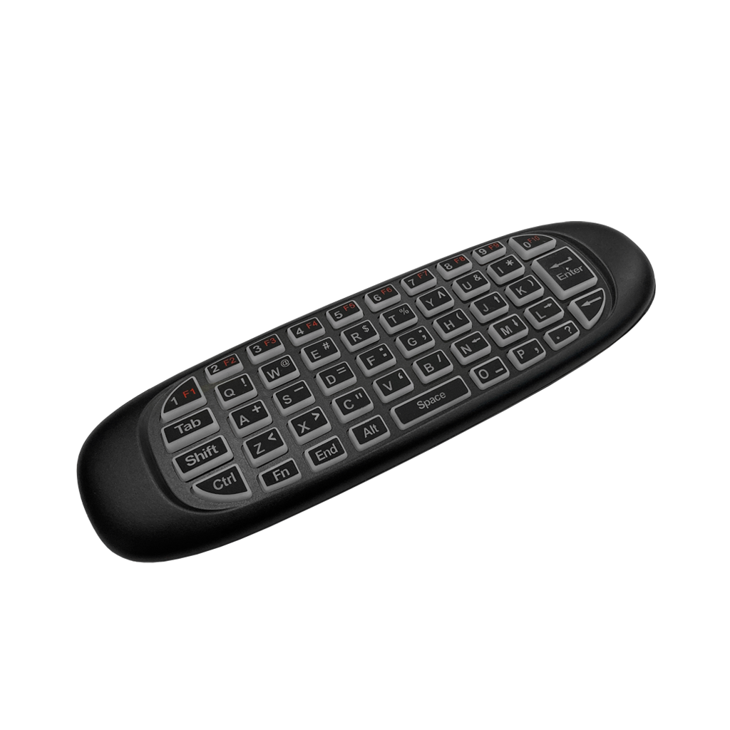 TESLA DEVICE WK180 - 2IN1 WIRELESS KEYBOARD WITH REMOTE CONTROL