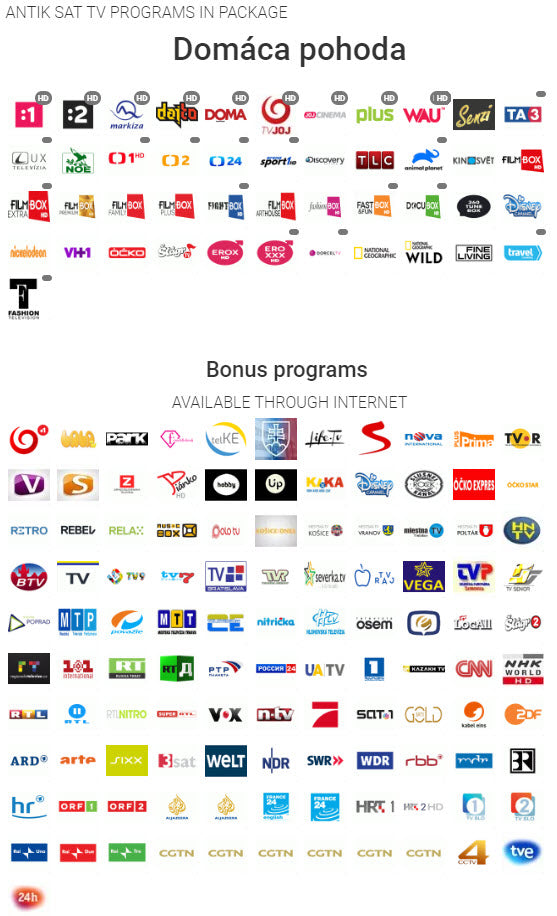 AntikSat NANO 4S 4K Hybrid Smart box with OLED display with AntikSat card