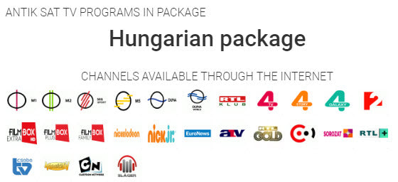 AntikSat NANO 4S 4K Hybrid Smart box with OLED display with AntikSat card