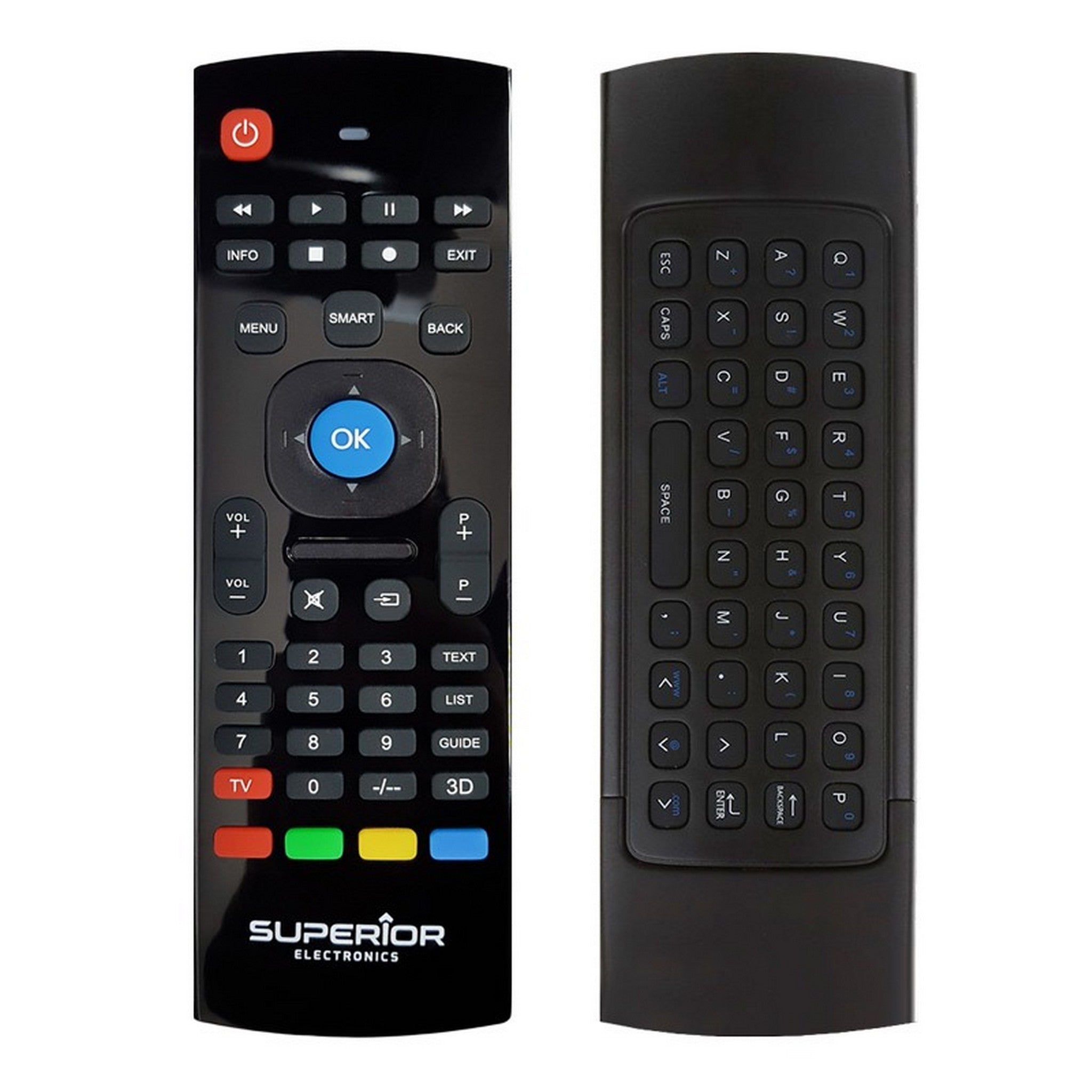 Superior Combined keyboard 2 in 1 + 2x AAA Alkaine batteries included