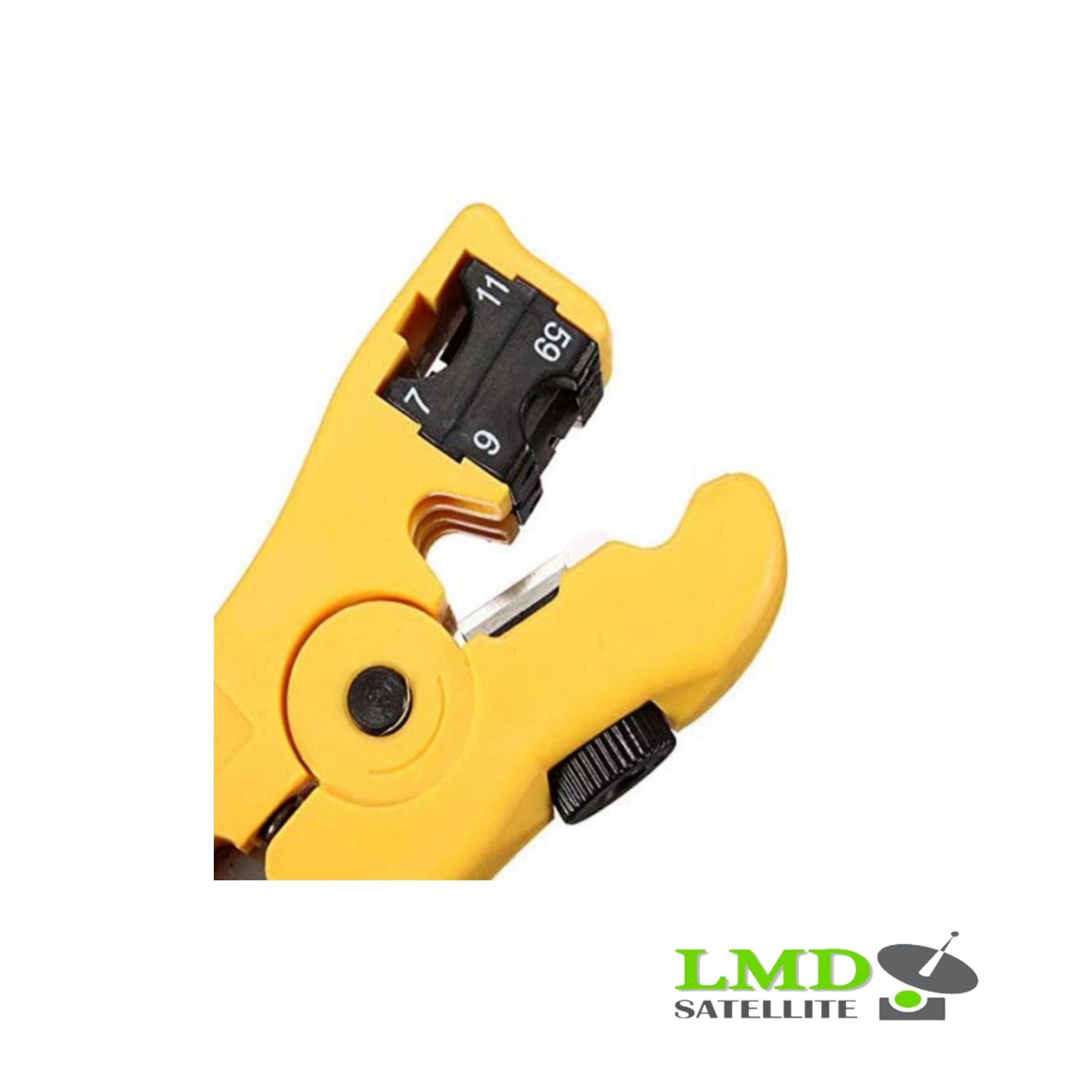 Wire Stripper, Rotary Coax Coaxial Cable Wire Cutter Stripping Tool RG59/6/7/11 Stripper, Wire Stripping Tool Wire Cutter