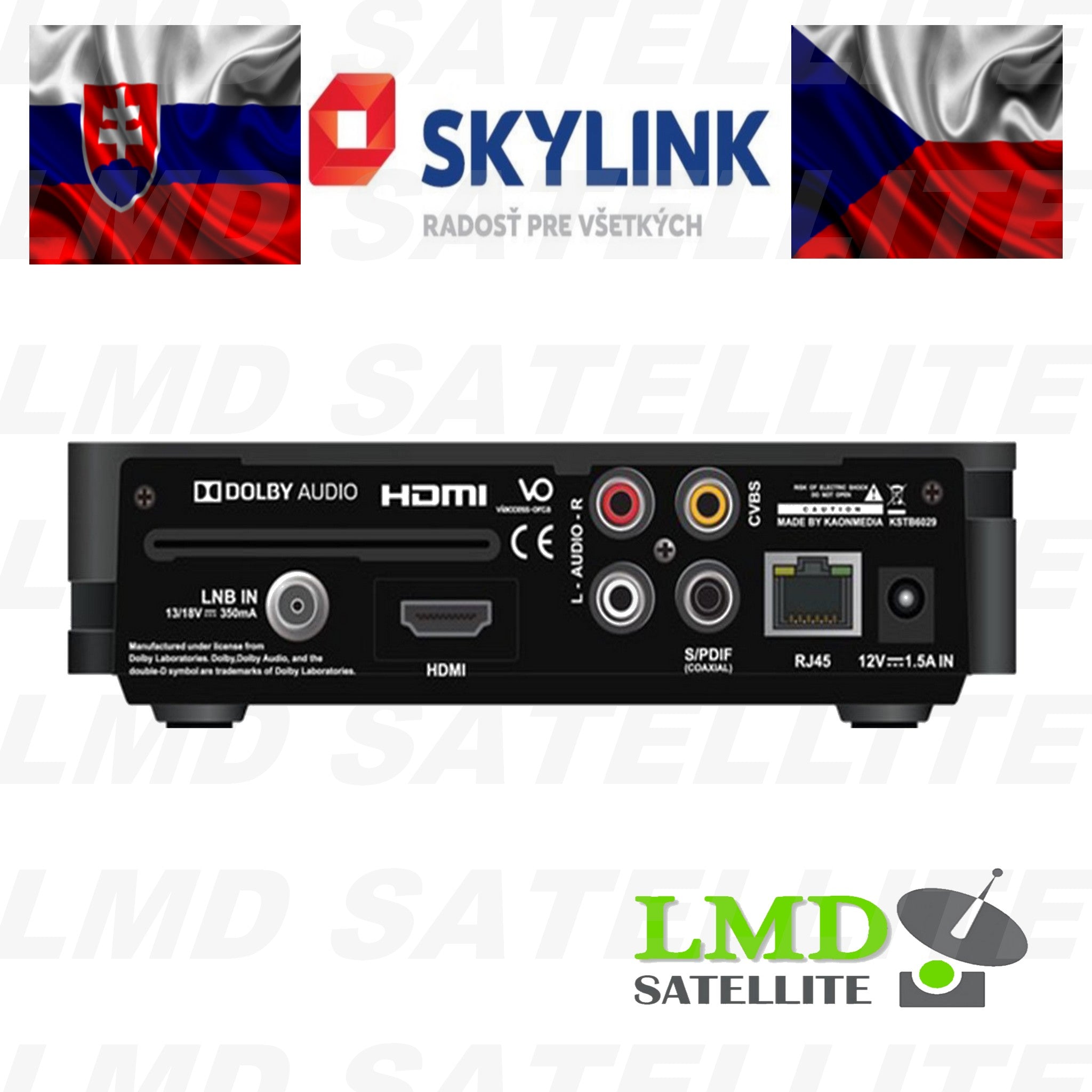KAON MZ-52 Skylink ready Viaccess DVB-S2 FullHD