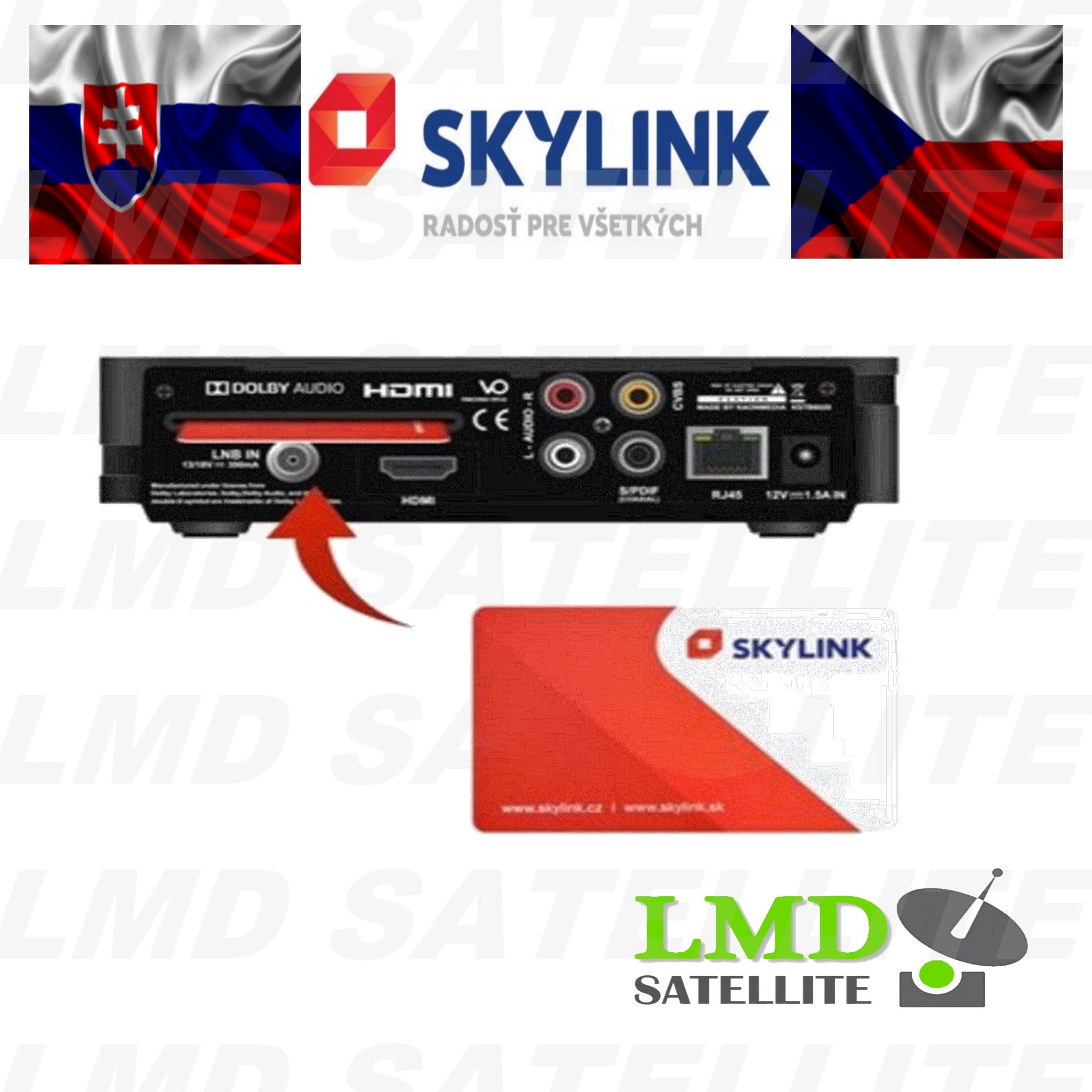 KAON MZ-52 Skylink ready Viaccess DVB-S2 FullHD