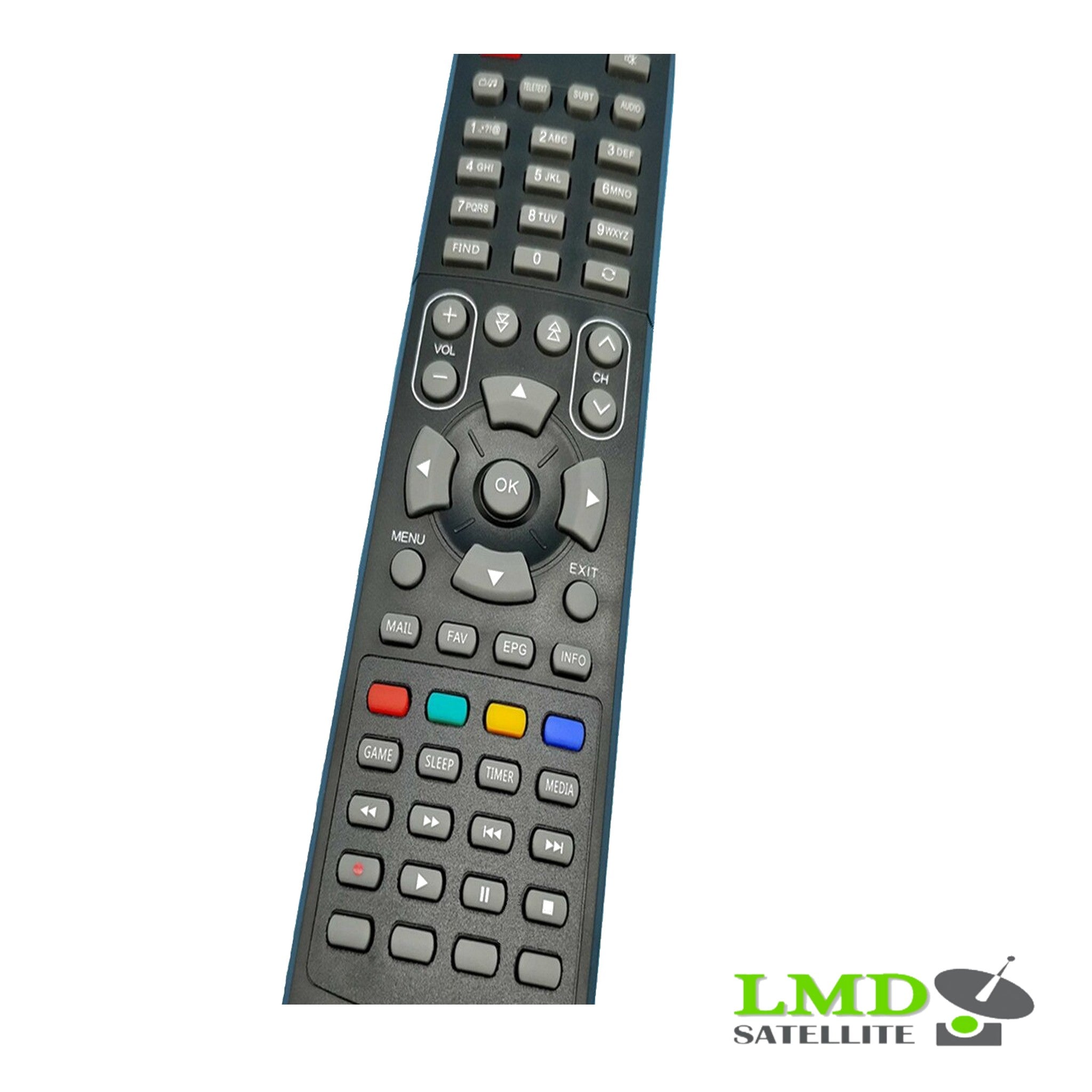 Original Remote control Zircon Jazz, Amiko SHD8550, Synaps ZR300